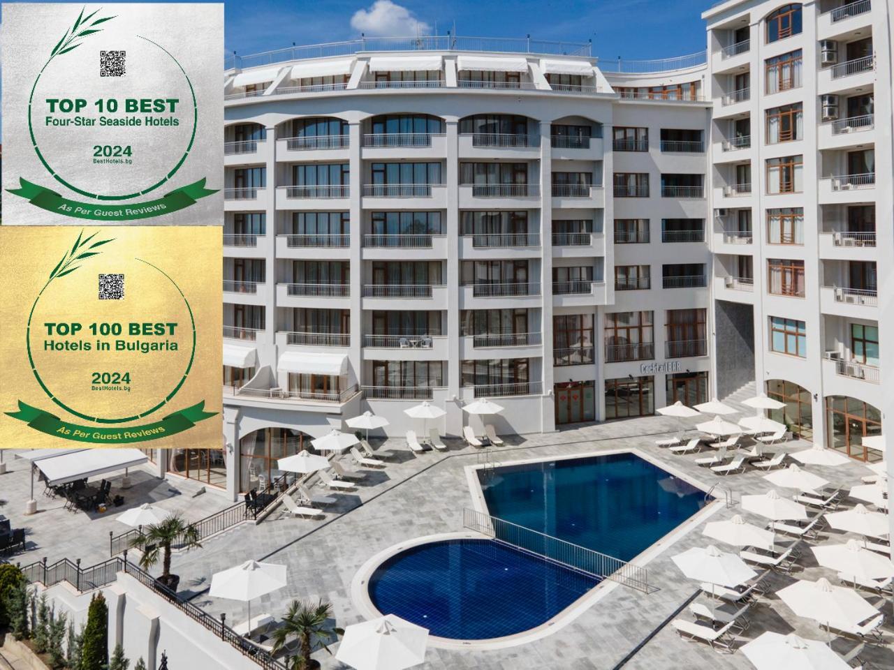 Continental Apartments Golden Sands Exterior foto